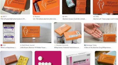 Google Images screenshot