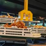 The ballparks new food trays honor Washingtons famous ferries. Photo by Benjamin Ray/Sound Publishing