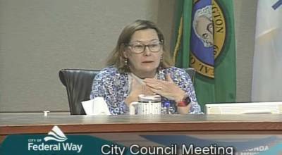 Federal Way Council president Susan Honda talks about the moratorium on data centers in the city. Screenshot from @FWYoutube.