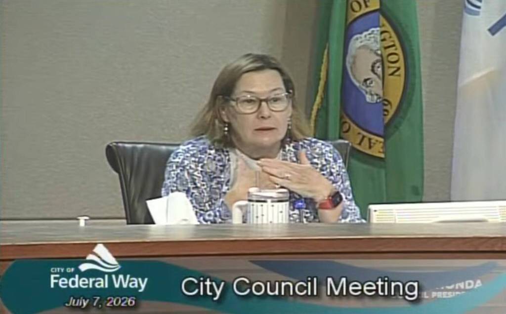 Federal Way Council president Susan Honda talks about the moratorium on data centers in the city. Screenshot from @FWYoutube.